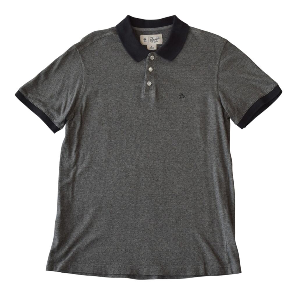 Original Penguin Charcoal Gray Polo Shirt – Size M